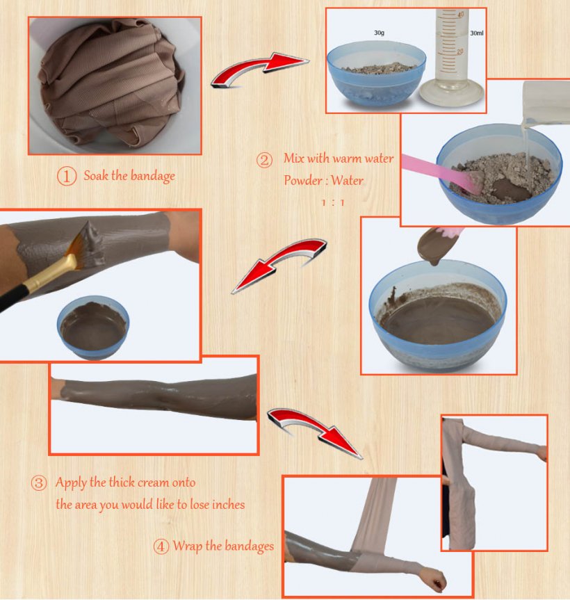 Clay for wrapping for weight loss 19